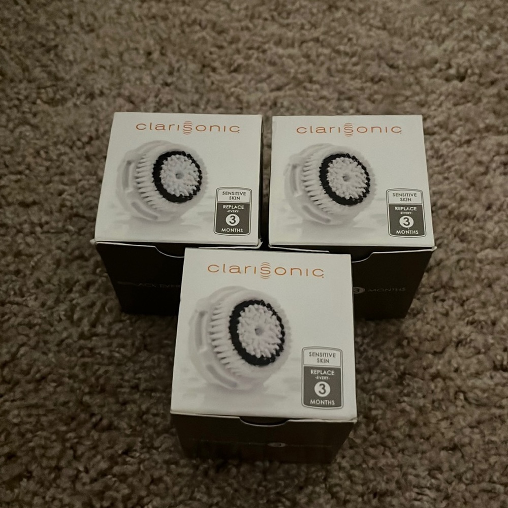 Clarisonic Sensitive Facial Cleansing Brush Head Replacement | Twin-Packs